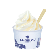 Sundae Crispy white chocolate,Angelo;Medium 2,85 - Large 3,35